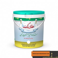 رنگ اکریلیک نیمه براق رنگ هادی (دبه 2/5kg)